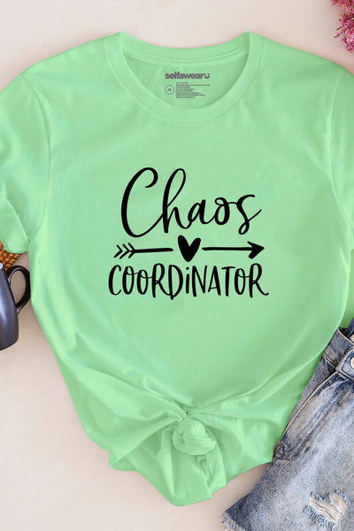 Chaos Coordinator T-Shirt Matcha Shirts Selfawear 