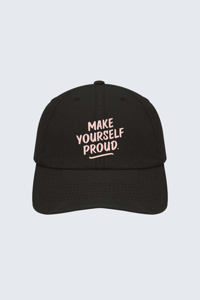 Make Yourself Proud Cap Black Caps Selfawear 