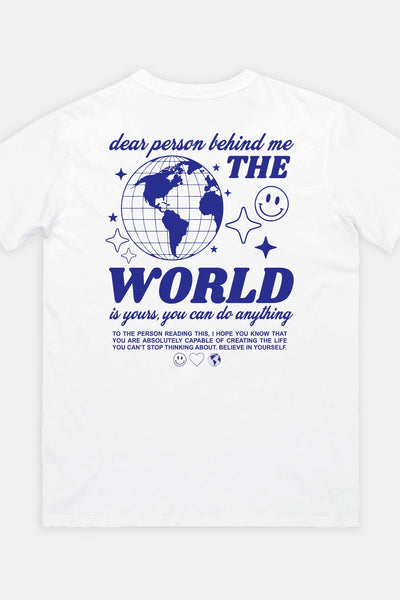 The World Is Yours T-Shirt White Shirts Selfawear 