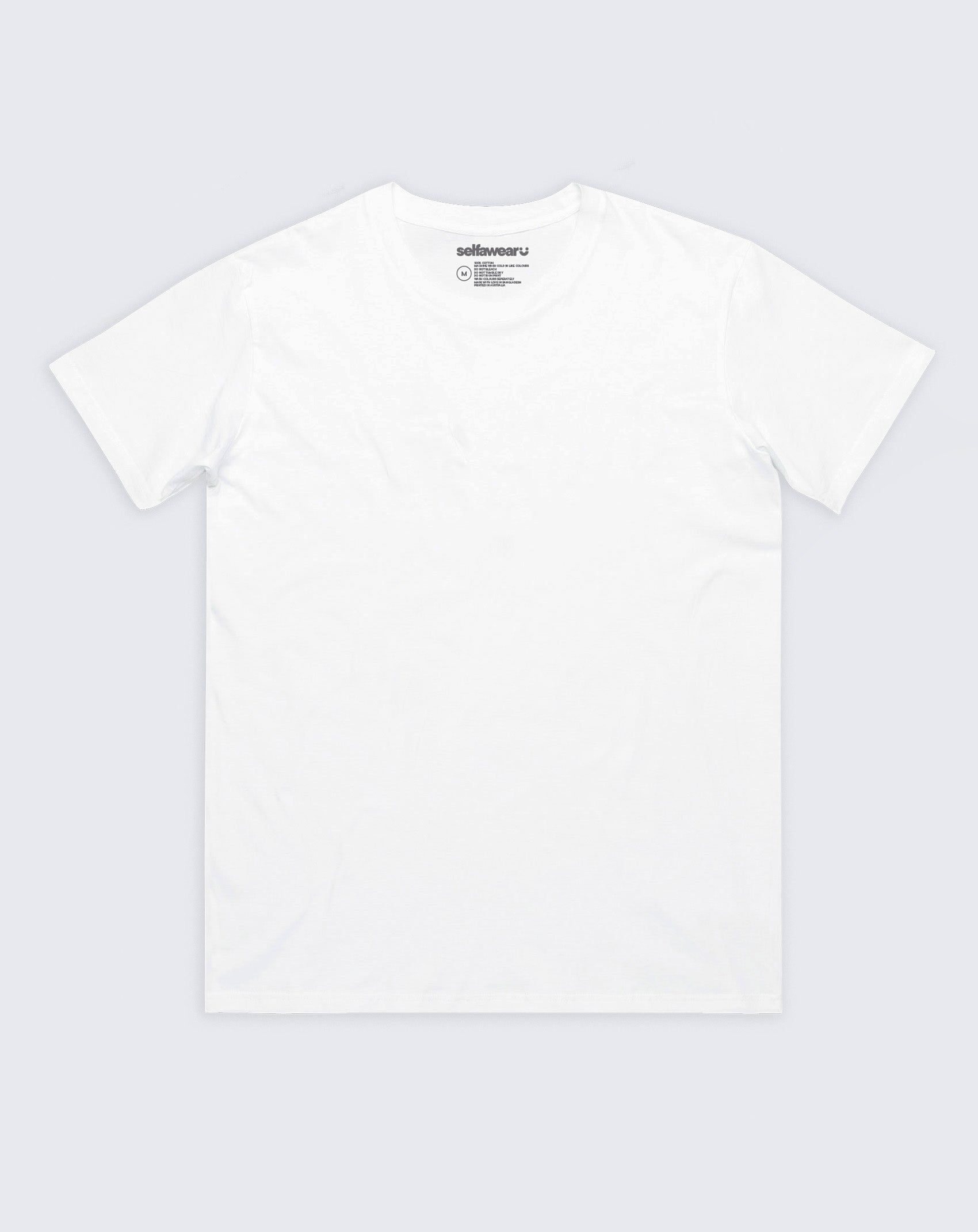 White Blank Classic Tee – Selfawear