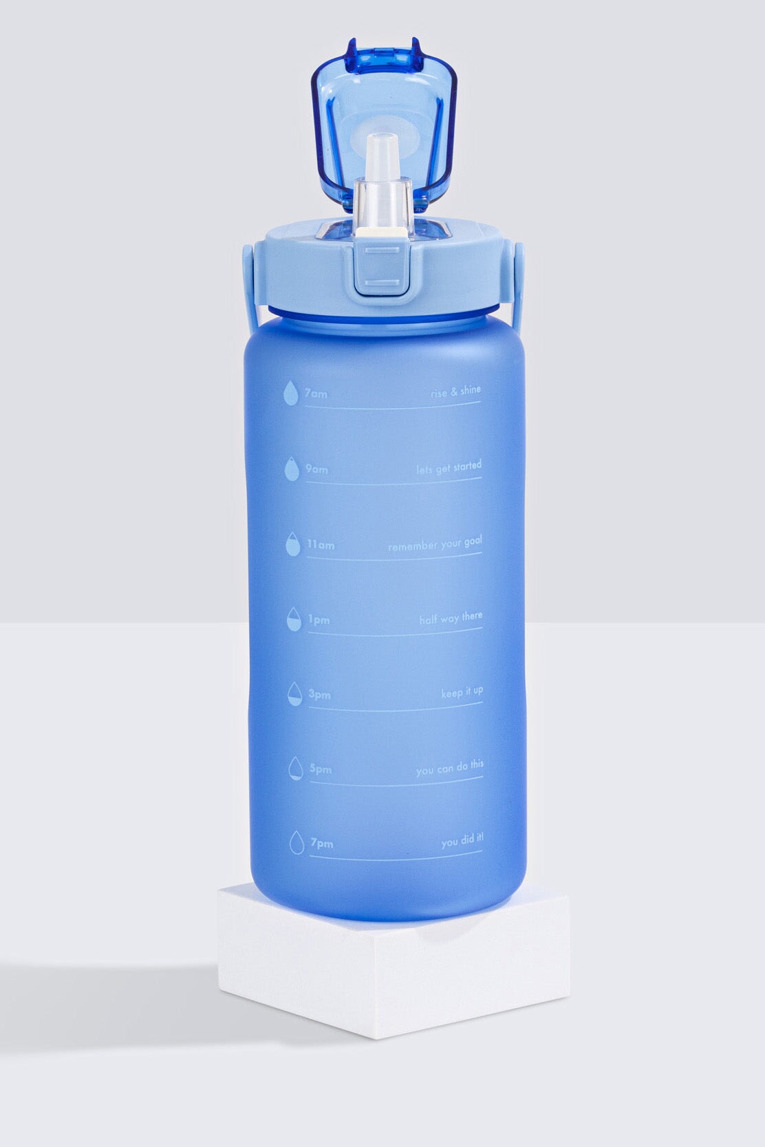Wellness Bottle 2L - Blue Drink Bottle Selfawear 