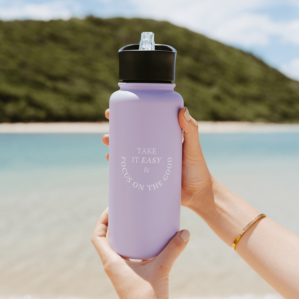 Lilac Insulated Bottle 32oz (1L) – Selfawear - Main Image