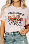 Affirmations T-Shirt Pale Pink