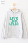 AWAKE ACADEMY COLLAB - Classic Live Learn Let Go Hoodie Grey