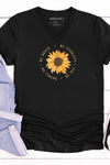 Be Brave V-Neck T-Shirt Black
