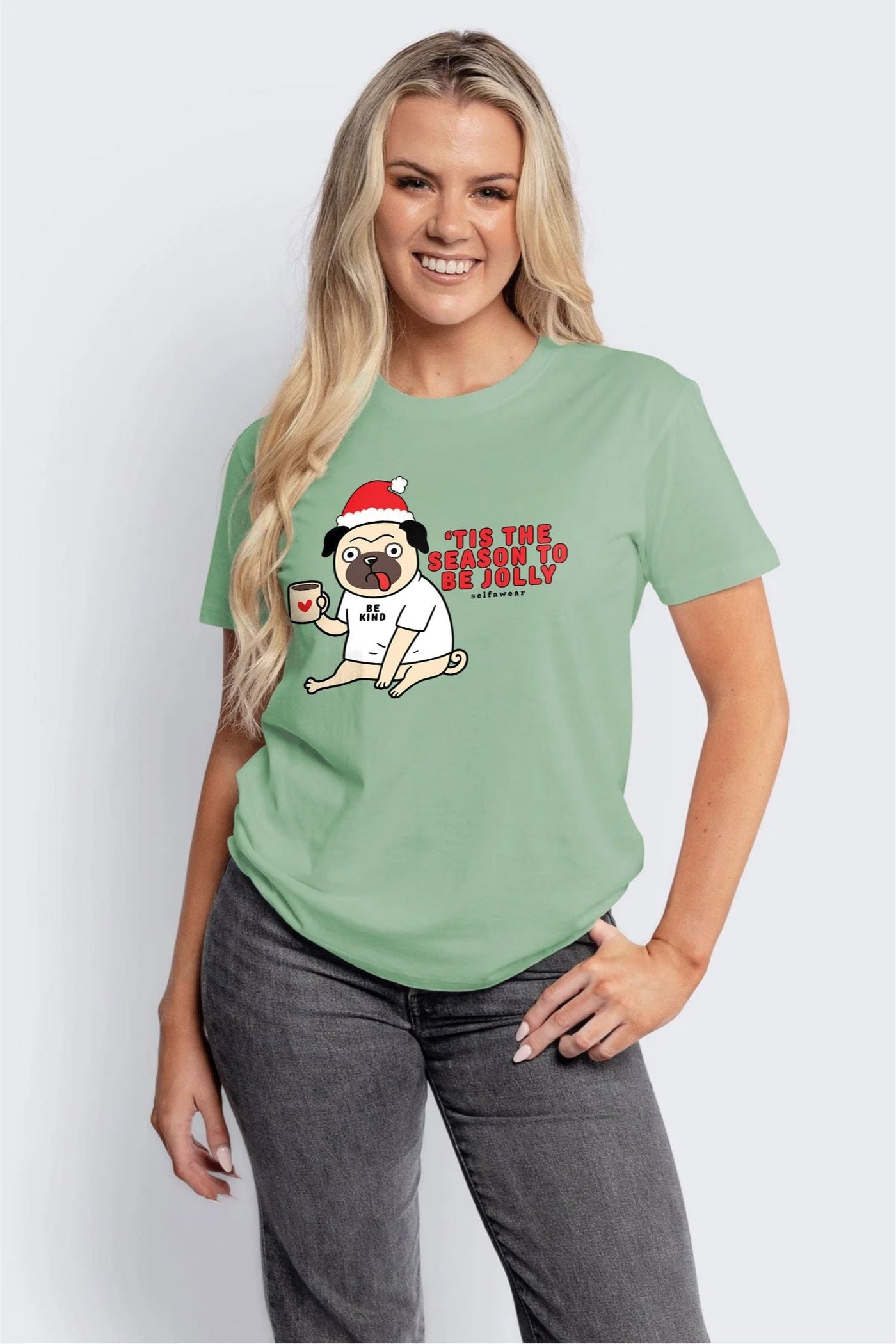 Be Jolly T-Shirt Matcha Shirts Selfawear 