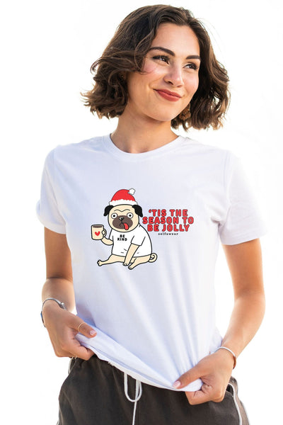 Be Jolly T-Shirt White Shirts Selfawear 