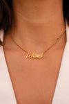 Be Kind - 18k Gold Necklace
