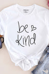 Be Kind Heart T-Shirt White