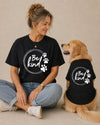 Be Kind Paw T-Shirt Black
