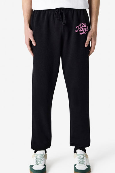 "Be Kind" Sweatpants Black Sweatpants Selfawear 