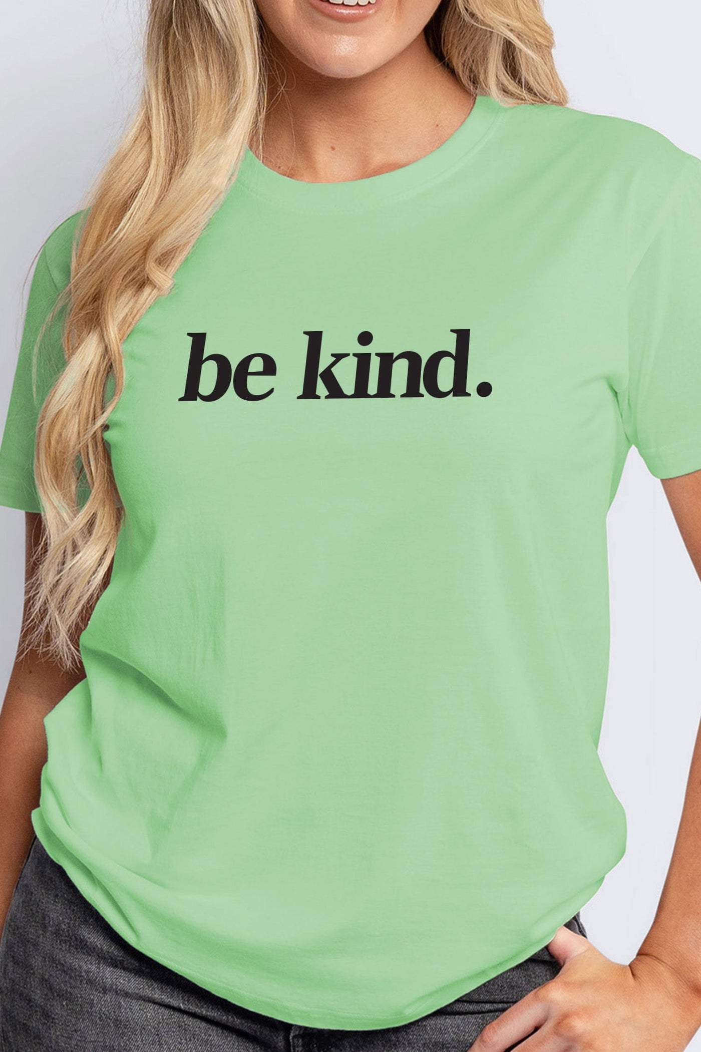 Be Kind. T-Shirt Matcha Shirts Selfawear 