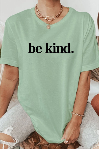 Be Kind. T-Shirt Matcha Shirts Selfawear 