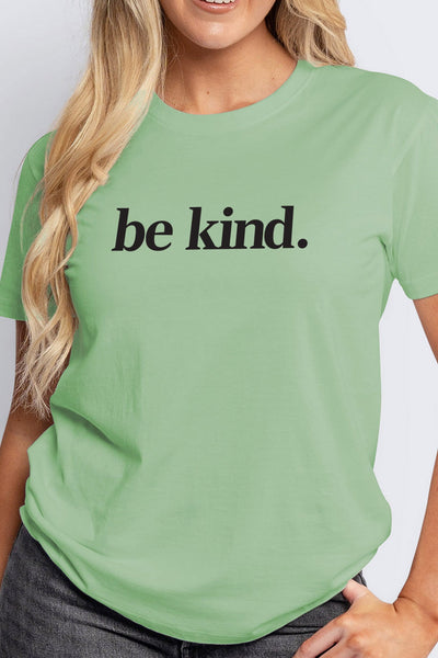 Be Kind. T-Shirt Matcha Shirts Selfawear 