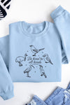 Be Kind to All Kinds Sweatshirt Sky Blue
