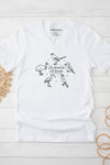Be Kind to All Kinds V-Neck T-Shirt White