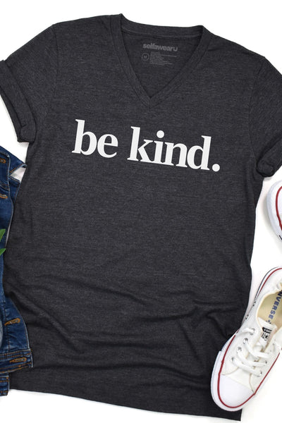 Be Kind V-Neck T-Shirt Ashe V-Necks Selfawear 