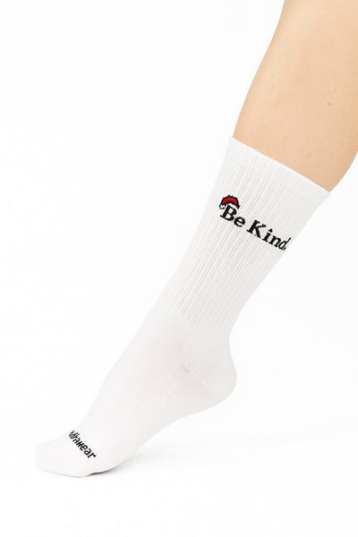"Be Kind" Xmas Sports Sock Socks Selfawear 