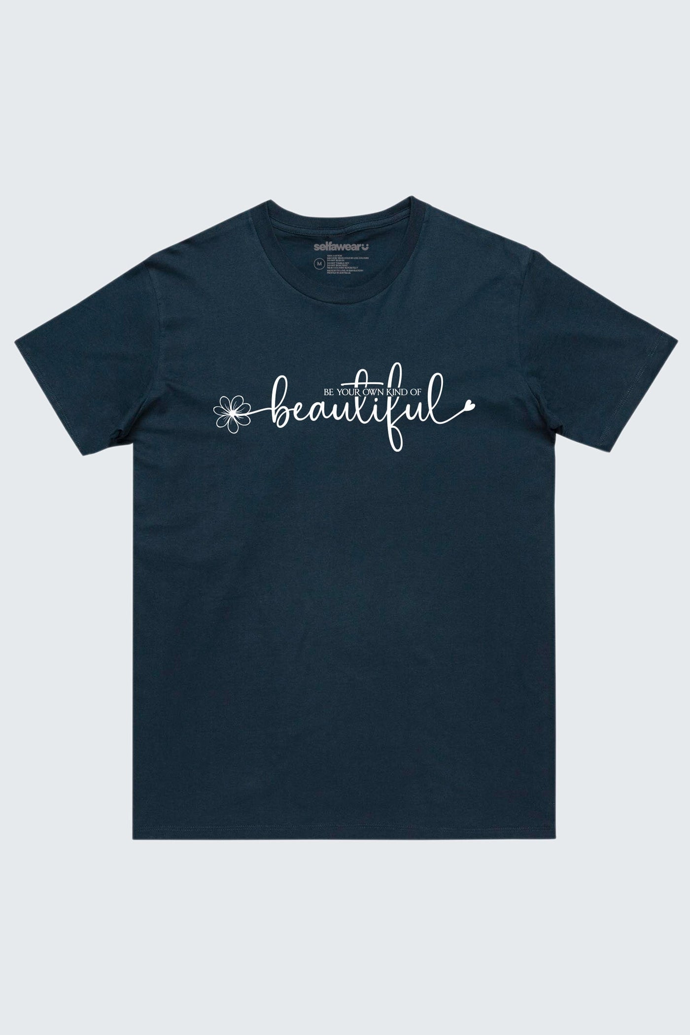 Be Your Own Kind T-Shirt Navy Shirts Selfawear 
