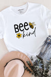 BEE Kind Flower T-Shirt White