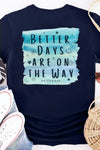 Better Days T-Shirt Navy
