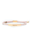 Breathe 18K Rose Gold Bracelet - Peach