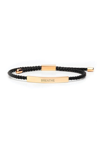 Breathe - 18K Rose Gold Bracelet Reminder Bracelet Selfawear 