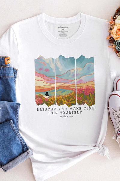 Breathe it in T-Shirt White Shirts Selfawear 