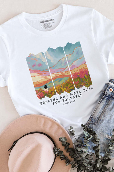 Breathe it in T-Shirt White Shirts Selfawear 