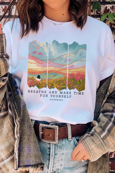 Breathe it in T-Shirt White Shirts Selfawear 
