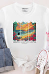 Breathe, Let Life in T-Shirt White