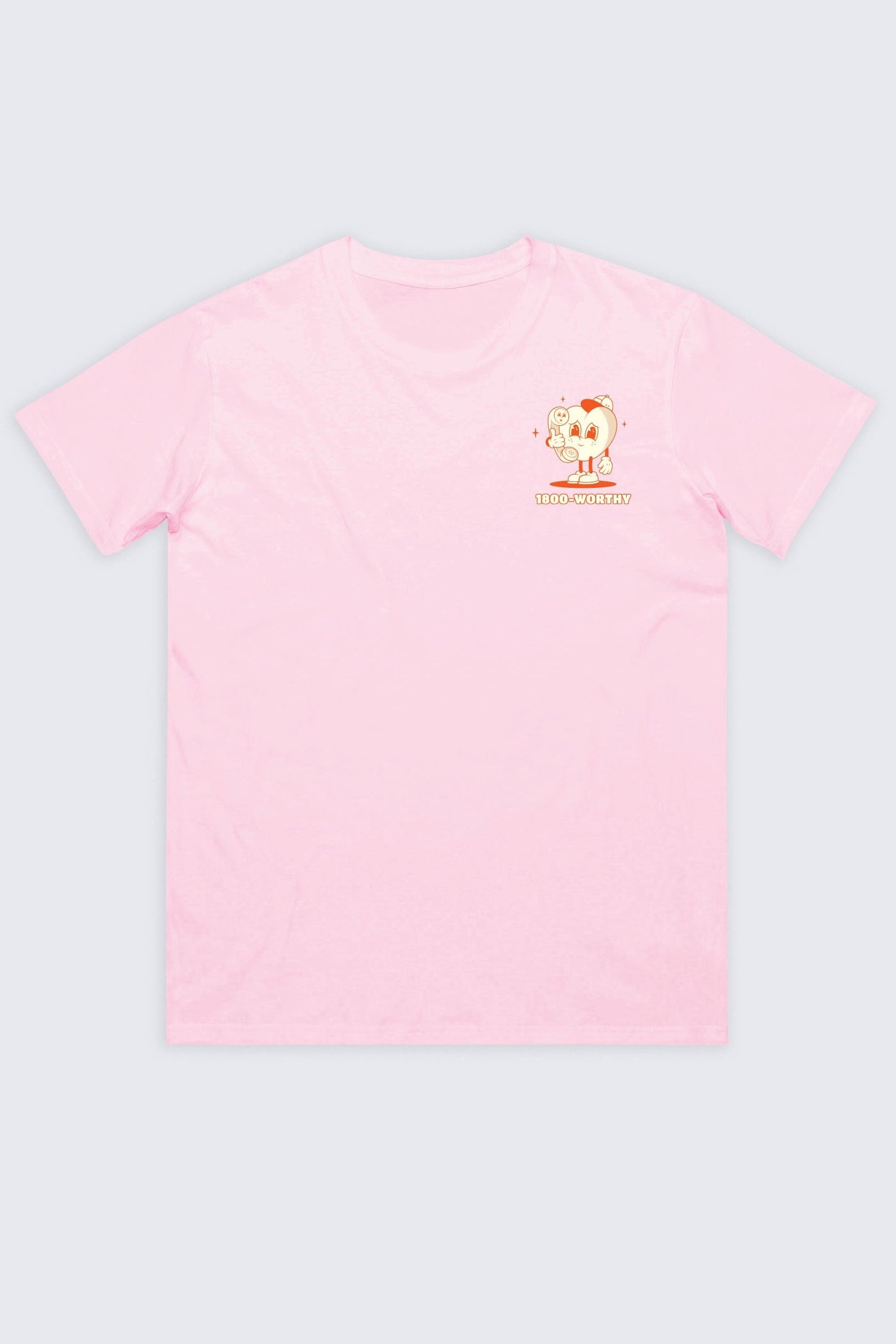 Call Me Worthy Hotline T-Shirt Pink Shirts Selfawear 