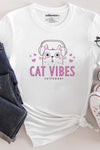 Cat Vibes T-Shirt White