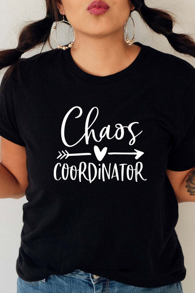 Chaos Coordinator T-Shirt Black Shirts Selfawear 