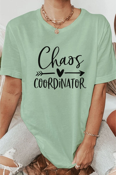Chaos Coordinator T-Shirt Matcha Shirts Selfawear 