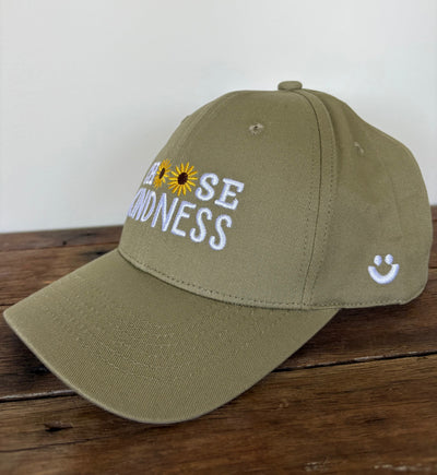 Choose Kindness Pony Tail Cap Caps Selfawear 