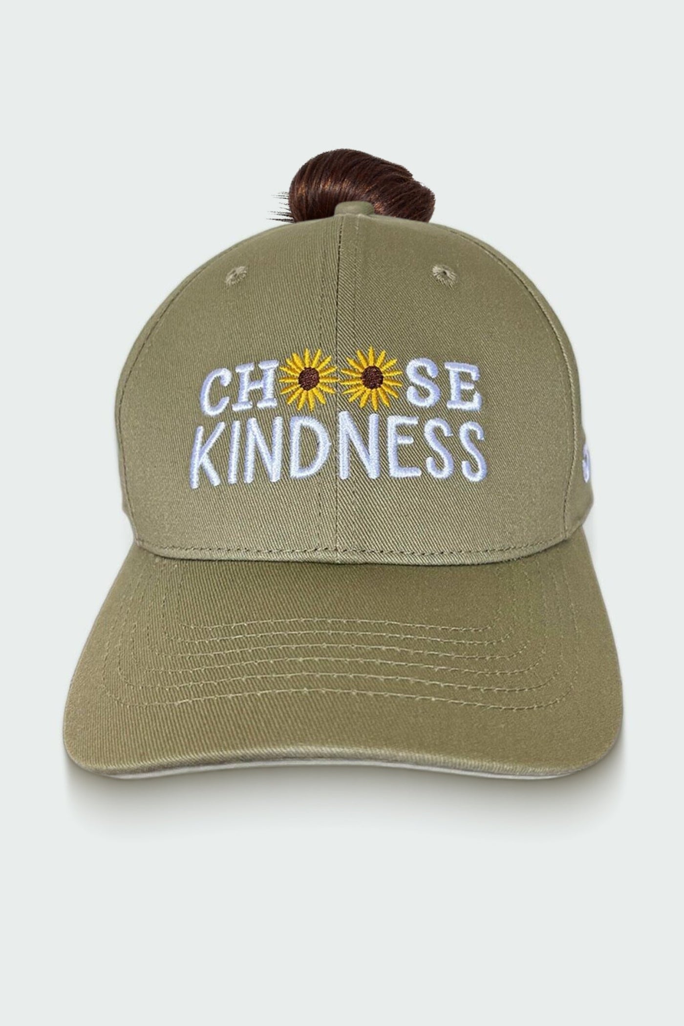 Choose Kindness Pony Tail Cap Caps Selfawear 