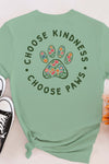 Choose Paws T-Shirt Matcha