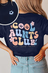 Cool Aunts Club T-Shirt Navy