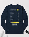 Currency Long Sleeve T-Shirt Navy