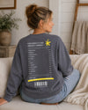Currency Sweatshirt Charcoal