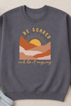 Do It Scared Sweatshirt Charcoal