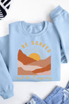 Do It Scared Sweatshirt Sky Blue