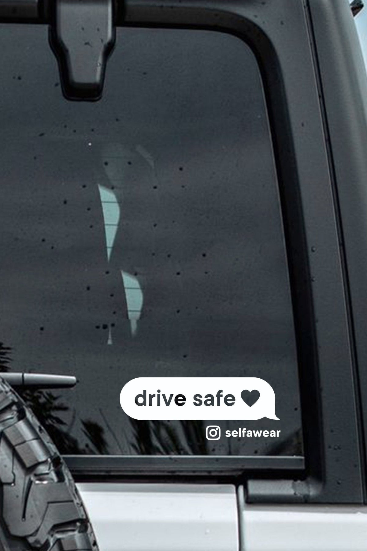 Drive Safe. - Positive Driving Car Sticker | Selfawear®