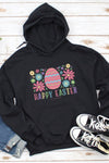 Easter Egg Hoodie Black