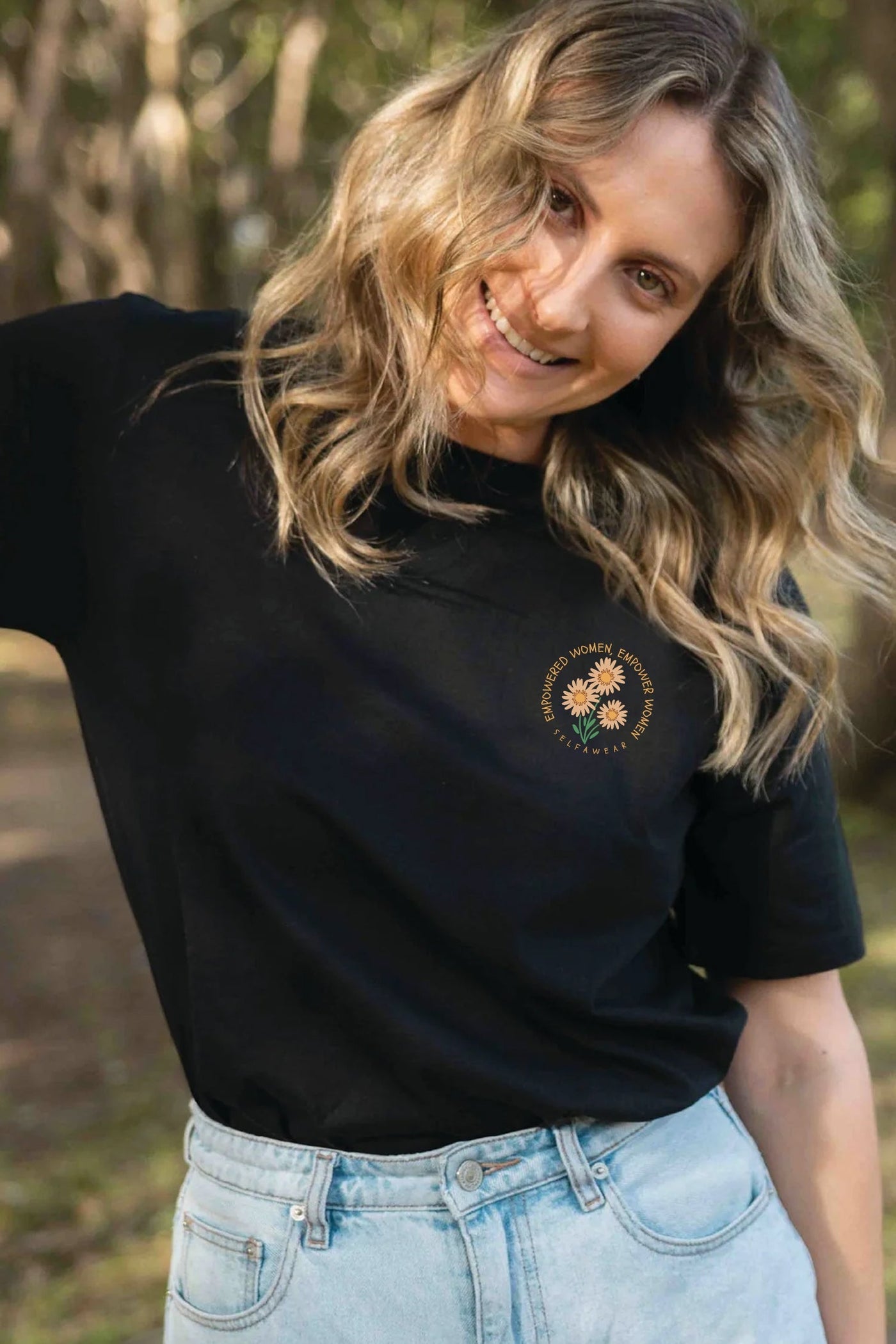 Empowered Women T-Shirt Black Shirts Selfawear 