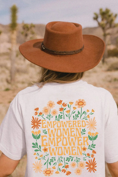 Empowered Women T-Shirt White Shirts Selfawear 