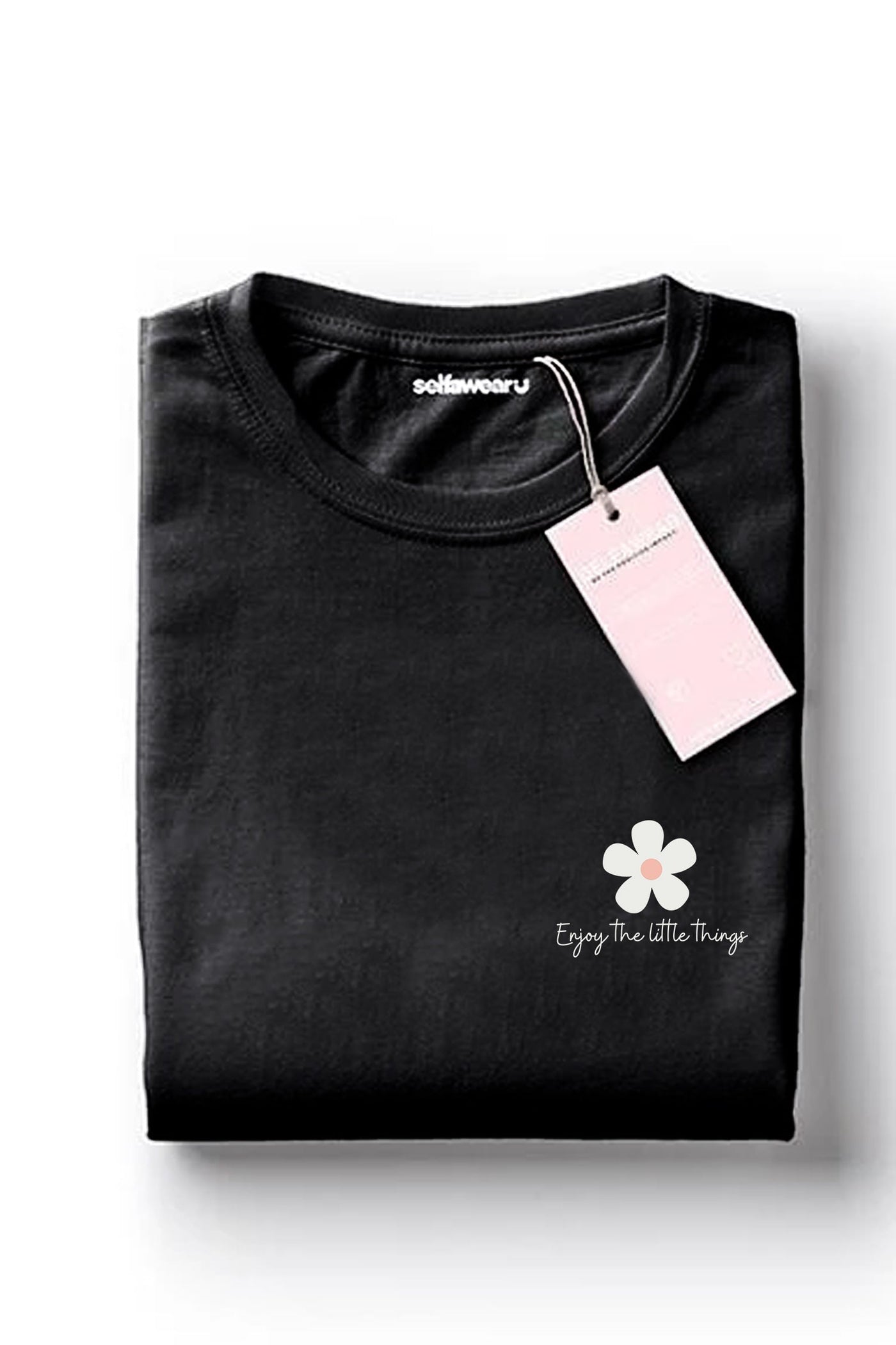 Enjoy The Little Things T-Shirt Black Shirts Selfawear 