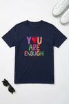 Enough T-Shirt Navy