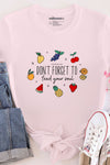 Feed Your Soul T-Shirt Pale Pink
